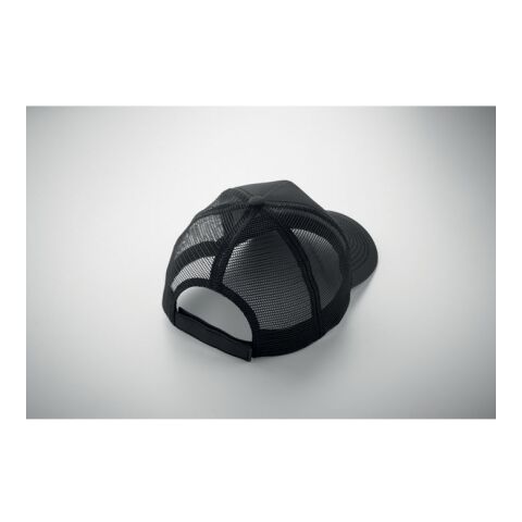 Casquette trucker à 5 panneaux noir | sans marquage | non disponible | non disponible | non disponible