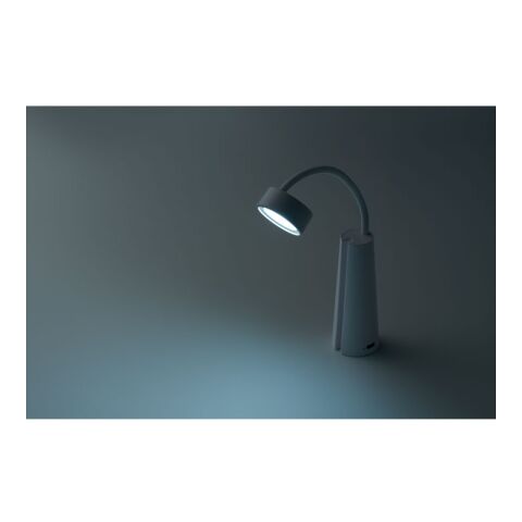 Lampe de bureau torche 2 en 1 blanc