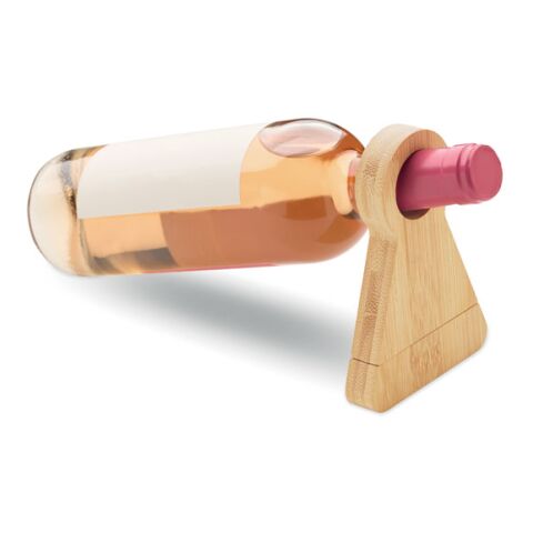 Support décapsuleur en bambou bois