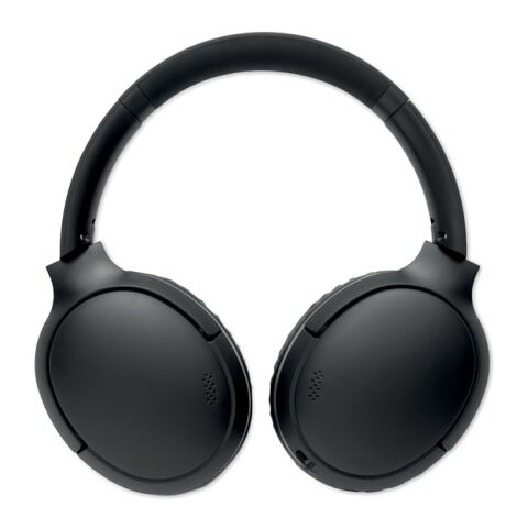 Casque pliable et pochette noir