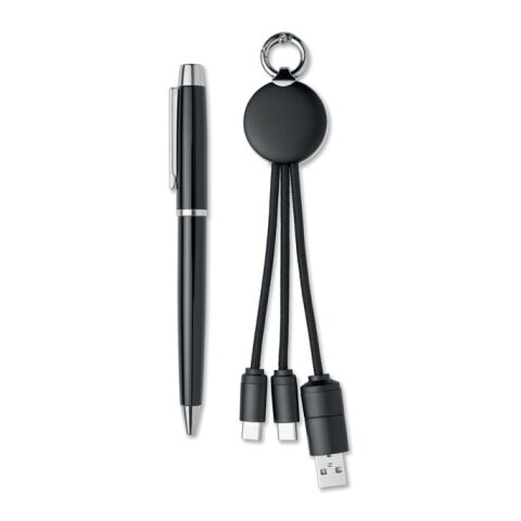Coffret cadeau 2 pièces noir
