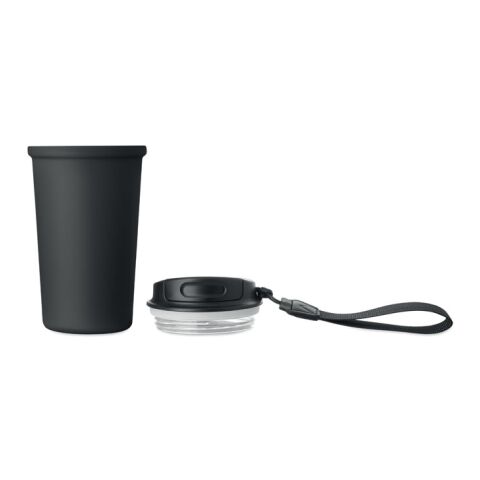 Gobelet en acier recyclé 400ml noir