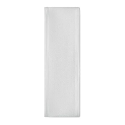 Bandeau réglable en microfibre blanc
