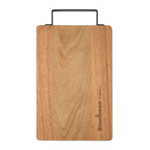 Planche en acacia avec poignée en bois