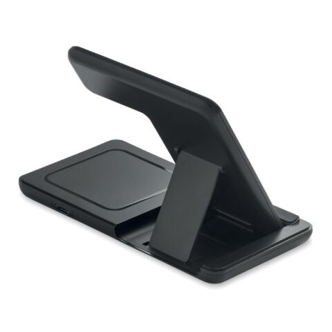 Chargeur pliable 3-en-1 15W noir