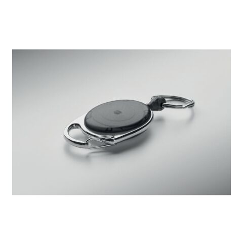 Porte-badge rétractable noir