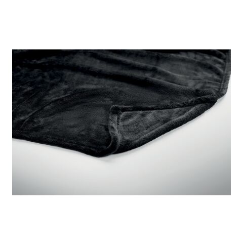 Ensemble couverture et 2 mugs noir