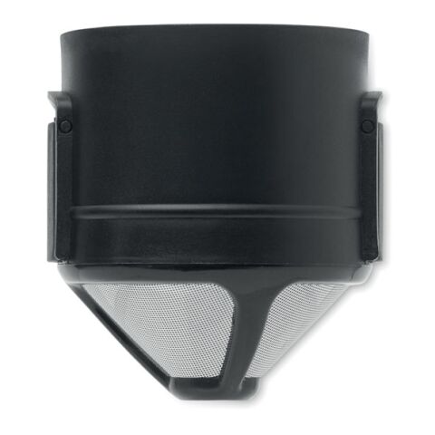 Mug double paroi filtre à café noir