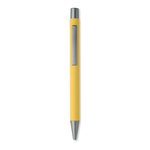 Stylo bille aluminium recyclé jaune
