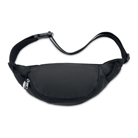 Sac banane en RPET 210D noir | sans marquage | non disponible | non disponible | non disponible