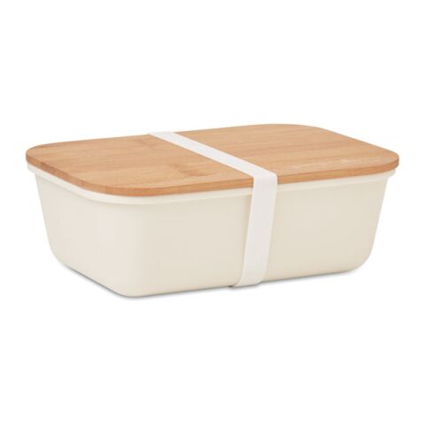 Boîte à lunch couvercle bambou beige | sans marquage | non disponible | non disponible