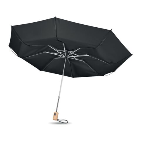 Parapluie 190T RPET de 23&#039;&#039; noir | sans marquage | non disponible | non disponible | non disponible
