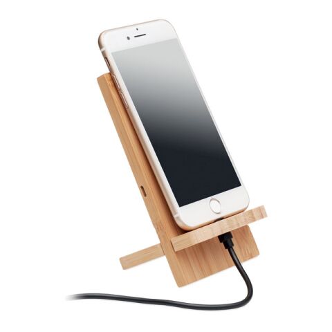 Support et chargeur sans fil bois | sans marquage | non disponible | non disponible | non disponible