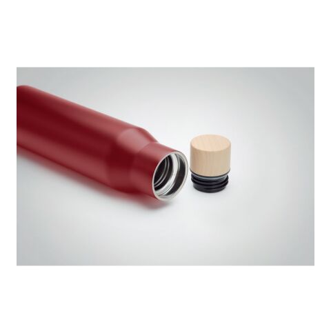 Flacon à double paroi 500 ml bordeaux | sans marquage | non disponible | non disponible | non disponible