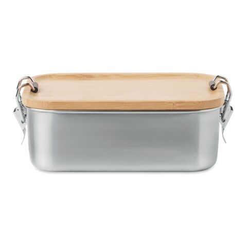 Lunch box en acier inox. 750ml bois | sans marquage | non disponible | non disponible | non disponible