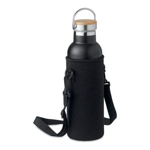 Gourde à double paroi 700ml noir | sans marquage | non disponible | non disponible | non disponible