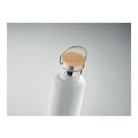 Bouteille double paroi 750ml blanc | sans marquage | non disponible | non disponible | non disponible