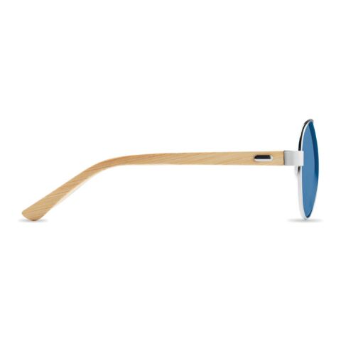 Lunettes de soleil en bambou bleu | sans marquage | non disponible | non disponible | non disponible