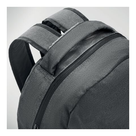 Sac à dos 600D RPET 2 tons noir | sans marquage | non disponible | non disponible | non disponible