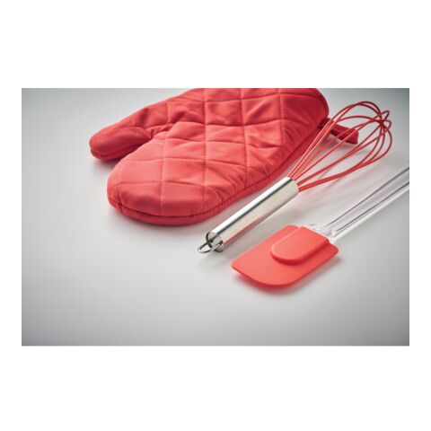 Set d&#039;ustensiles de cuisine rouge | sans marquage | non disponible | non disponible | non disponible