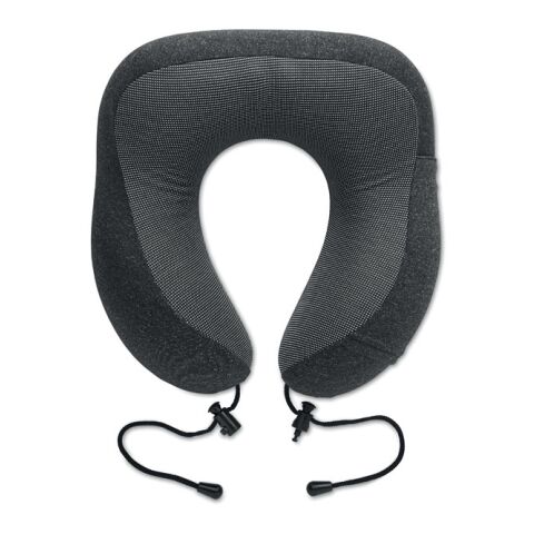 Travel Pillow in RPET gris foncé | sans marquage | non disponible | non disponible | non disponible