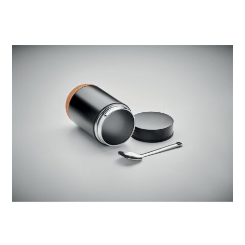 Double wall storage jar 400 ml noir | sans marquage | non disponible | non disponible | non disponible