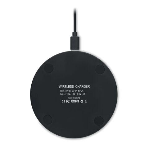 Glass wireless 10W charger noir | sans marquage | non disponible | non disponible | non disponible