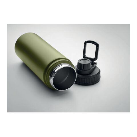 Double wall bottle 500 ml Vert foncé | sans marquage | non disponible | non disponible | non disponible