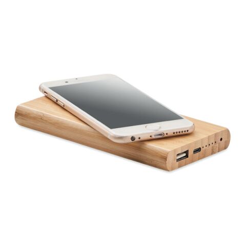 6000 mAh Bamboo power bank bois | sans marquage | non disponible | non disponible