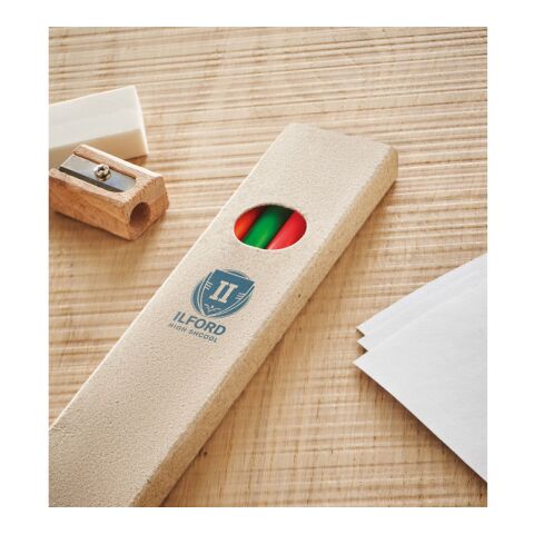 4 highlighter pencils in box multicolore | sans marquage | non disponible | non disponible | non disponible