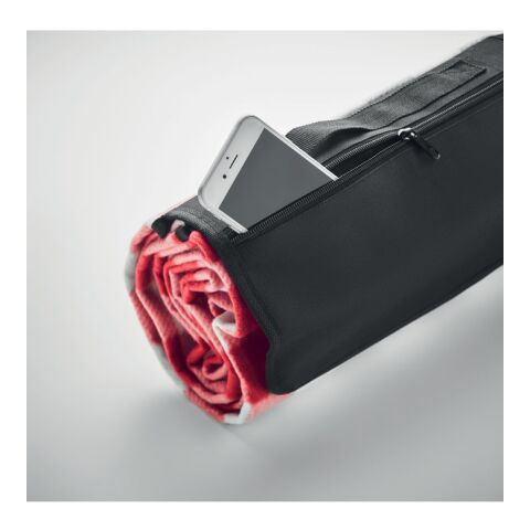 RPET fleece blanket 150 gr/m² rouge | sans marquage | non disponible | non disponible | non disponible