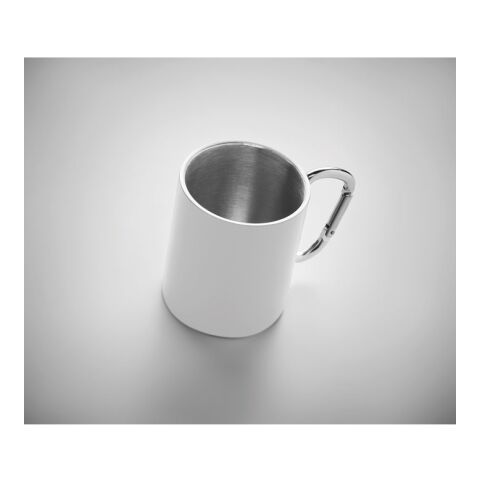 Metal mug and carabiner handle blanc | sans marquage | non disponible | non disponible | non disponible