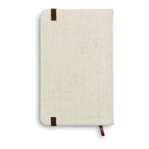 Carnet A6 avec 96 pages toile beige | sans marquage | non disponible | non disponible | non disponible