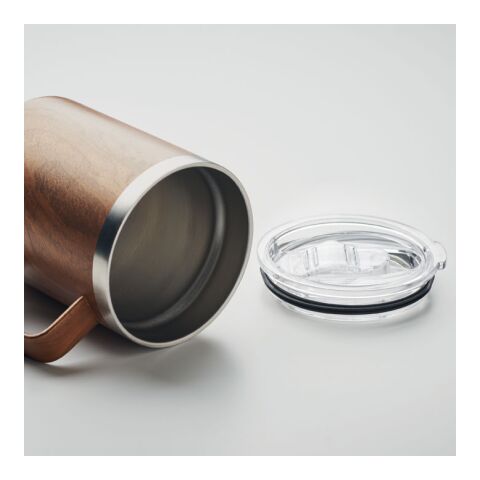 Gobelet double paroi 300 ml marron | sans marquage | non disponible | non disponible | non disponible