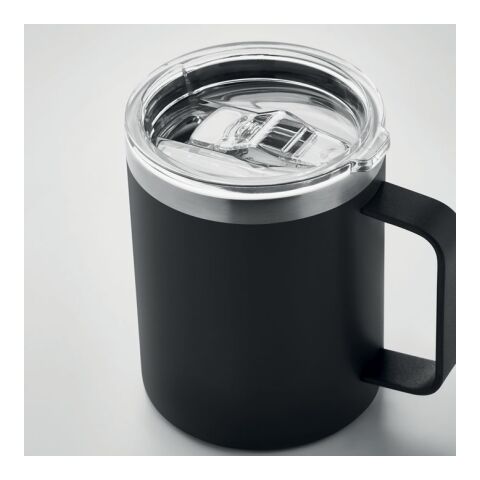 Gobelet double paroi 300 ml noir | sans marquage | non disponible | non disponible | non disponible