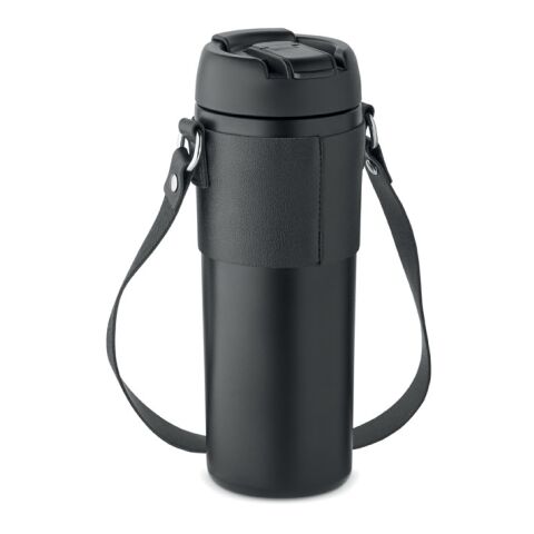 Gobelet double paroi 700 ml noir | sans marquage | non disponible | non disponible | non disponible