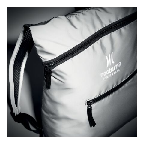 Sac de sport réfléchissant argent mate | sans marquage | non disponible | non disponible