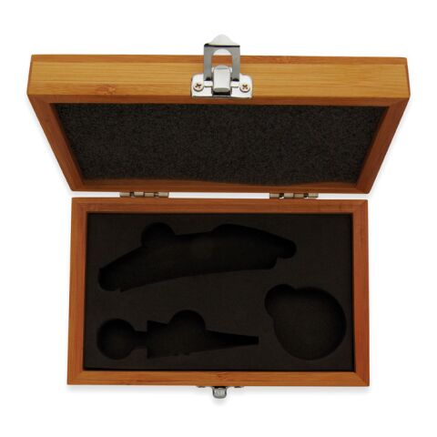 Coffret de sommelier en bambou bois | sans marquage | non disponible | non disponible