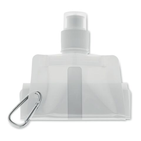 Gourde pliable blanc | sans marquage | non disponible | non disponible