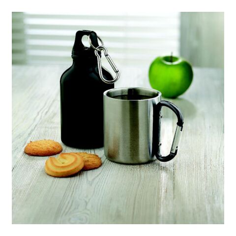 Mug double paroi noir | sans marquage | non disponible | non disponible | non disponible