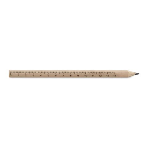 Crayon de charpentier bois-règle 14 cm bois | sans marquage | non disponible | non disponible