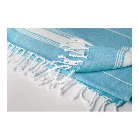 Serviette de plage coton turquoise | sans marquage | non disponible | non disponible | non disponible