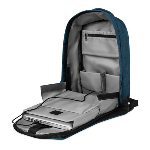 Sac à dos antivol bleu | sans marquage | non disponible | non disponible | non disponible