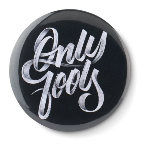 Printed Sample mirror button argent mate | sans marquage | non disponible | non disponible