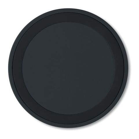 Chargeur sans fil rond noir | sans marquage | non disponible | non disponible