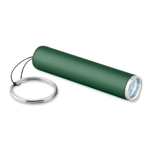Lampe torche en plastique. Vert foncé