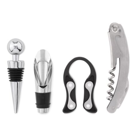 4 accessoires à vin en tonneau bois | sans marquage | non disponible | non disponible