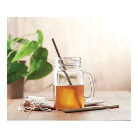 Paille bambou avec brosse. beige | sans marquage | non disponible | non disponible | non disponible