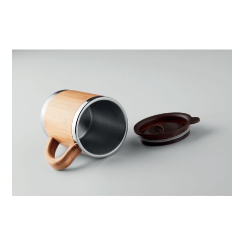 Gobelet à double paroi bois | sans marquage | non disponible | non disponible