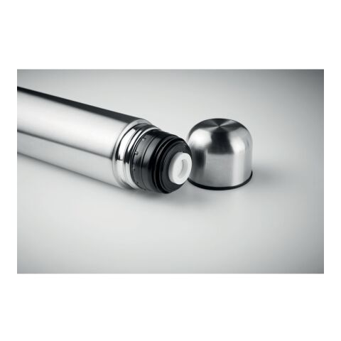 Bouteille thermos 1 litre argent mate | sans marquage | non disponible | non disponible | non disponible